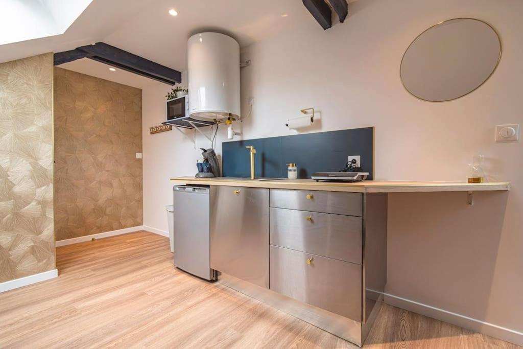 L'Azur Dore, Studio Pour 2 Voyageurs Isles-sur-Suippe Buitenkant foto