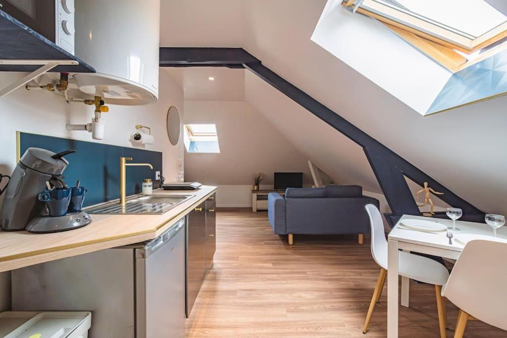 L'Azur Dore, Studio Pour 2 Voyageurs Isles-sur-Suippe Buitenkant foto